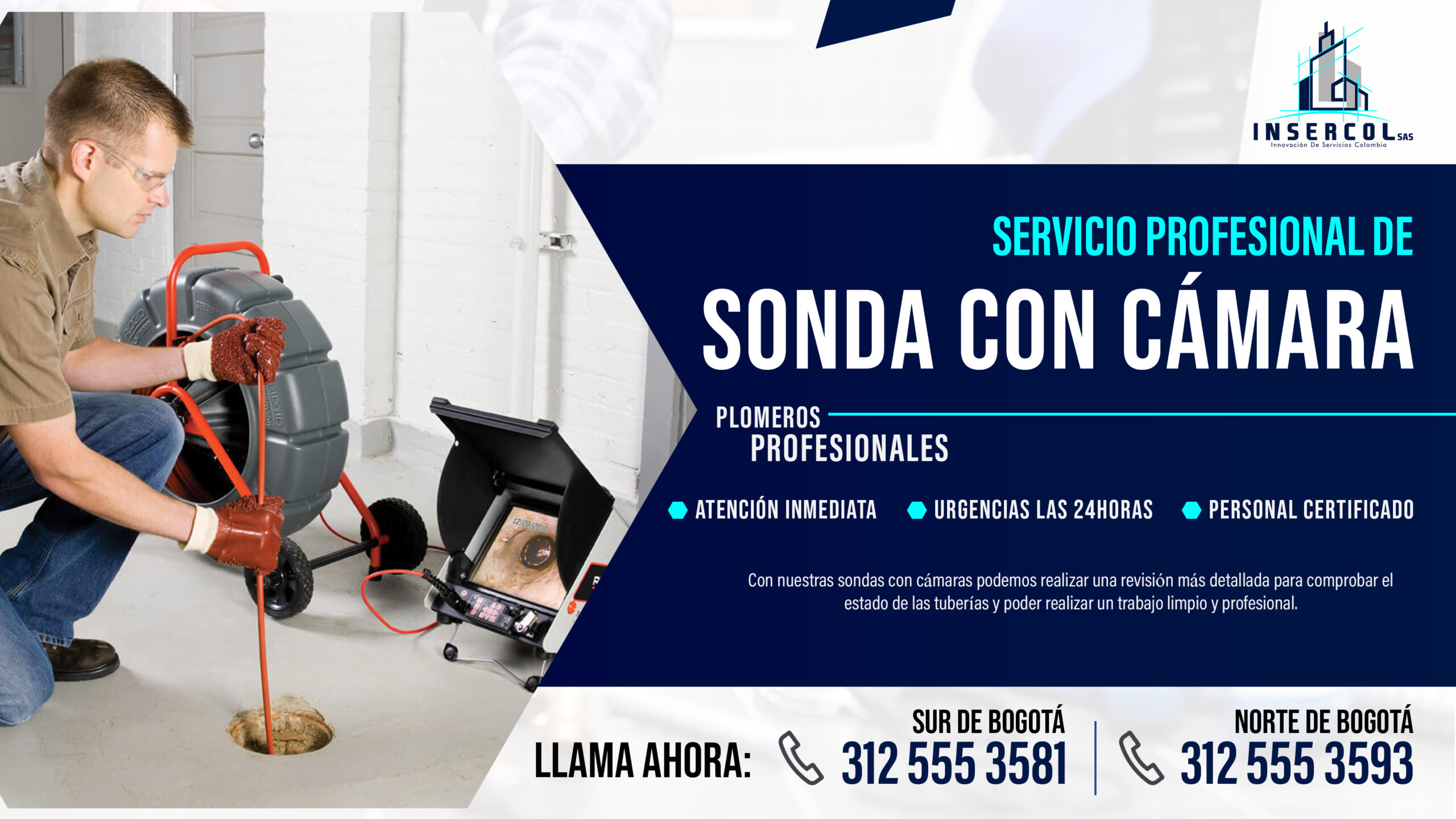 sonda con camara